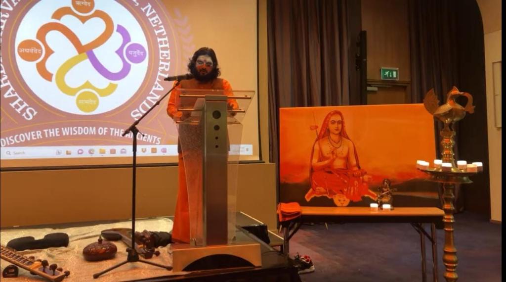 Maharshi Keshvananda on Adi Shankaracharya Jayanti 2024 Netherlands